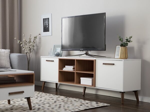 TV stolek ALLOA Bílá