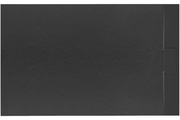 Sprchová vanička REA Bazalt 80x100- Black