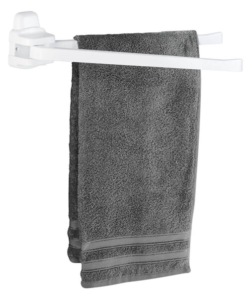 WENKO Věšák na ručníky PURE bílý 11x8x43 cm