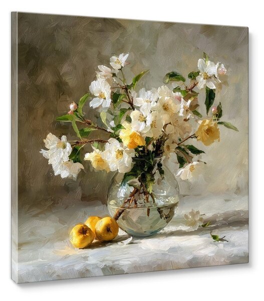 Tištěný obraz s rámem 70x70 cm Apple Flowers – Styler