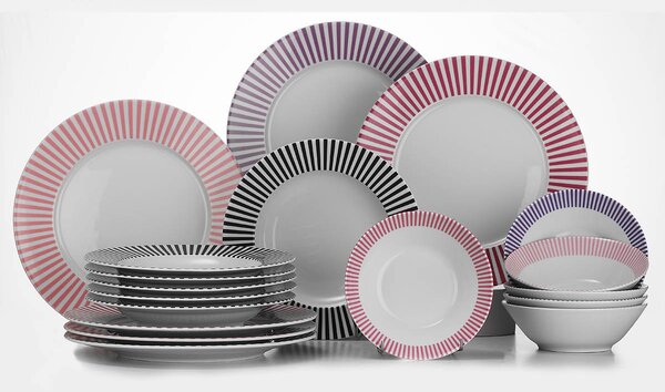 ASIR Porcelánová jídelní souprava CENTRE 18 ks