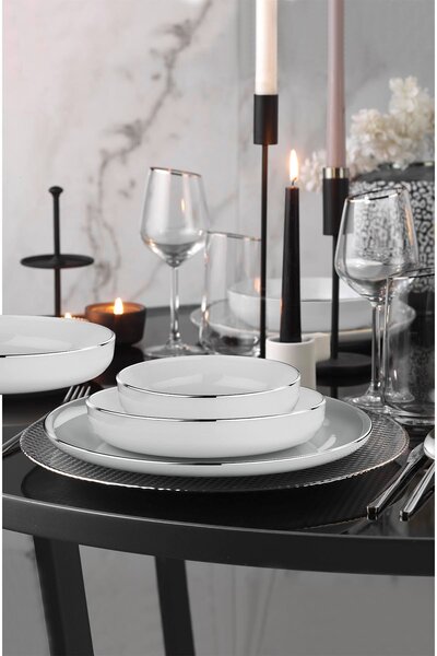 ASIR Porcelánová jídelní souprava BOULER 18 ks