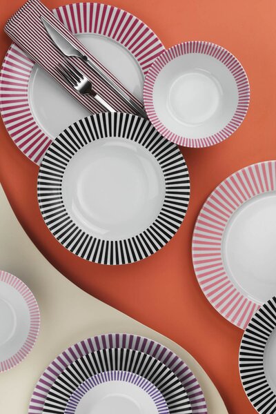 ASIR Porcelánová jídelní souprava CENTRE 18 ks