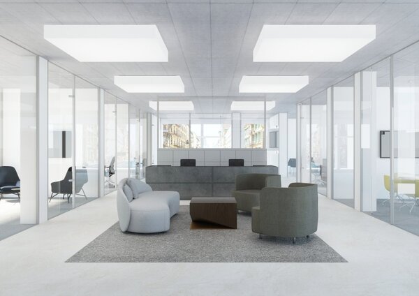 Lucis Stropní LED svítidlo IZAR B MAX, 142W, 90x90 cm Teplota světla: 3000K - teplá bílá, Stmívání, řízení: ON/OFF (bez stmívání)