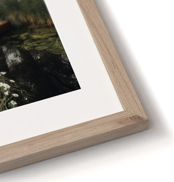 Tištěné obrazy v sadě 4 ks s rámem 30x30 cm Subtle Nature – Styler