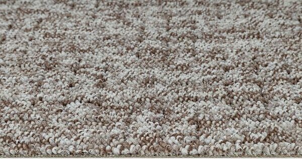 Breno Metrážový koberec FANTASY NEW 6718 hnědý, šíře 400 cm, Hnědá