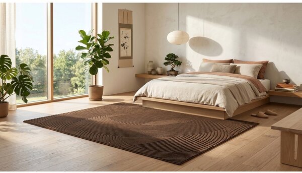 Hnědý koberec 200x290 cm Zephyr – ESTE