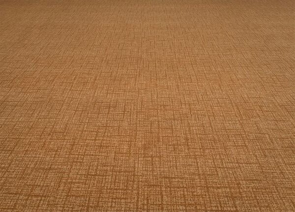 Breno Metrážový koberec RIVAGE 84 oranžový, šíře 400 cm, Oranžová