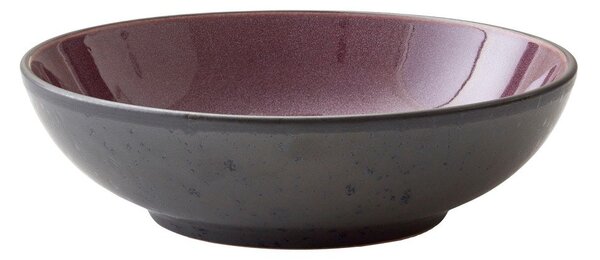 Černá/fialová miska z kameniny 1 l Gastro Black/Purple – Bitz