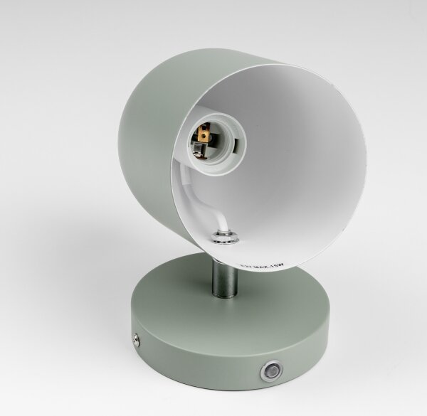 Brilagi - Nástěnné bodové svítidlo GALLION 1xE27/15W/230V zelená