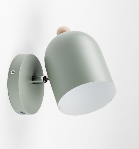 Brilagi - Nástěnné bodové svítidlo GALLION 1xE27/15W/230V zelená