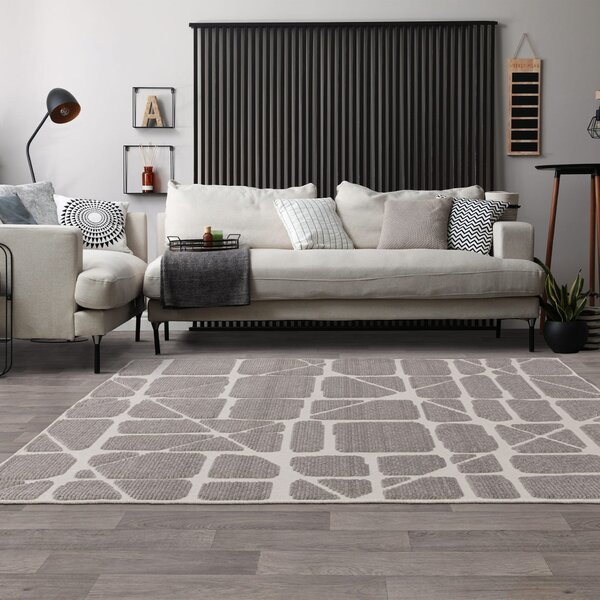 Tribeca Design Kusový koberec Stooges Method Grey Rozměry: 80x150 cm