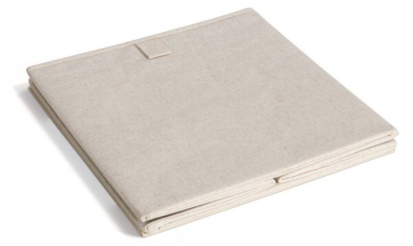 Béžový látkový úložný box 32x31,5x31,5 cm Soft Storage Cube – Bigso