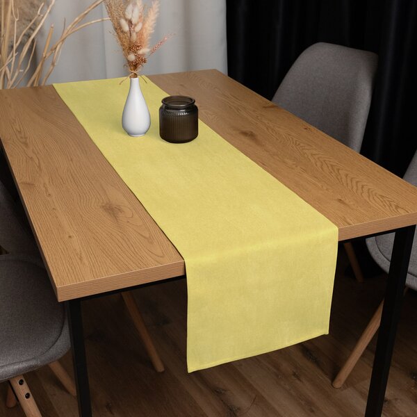 Biante Dekorační běhoun na stůl BKW-209 Žlutozelené žíhání 20x120 cm