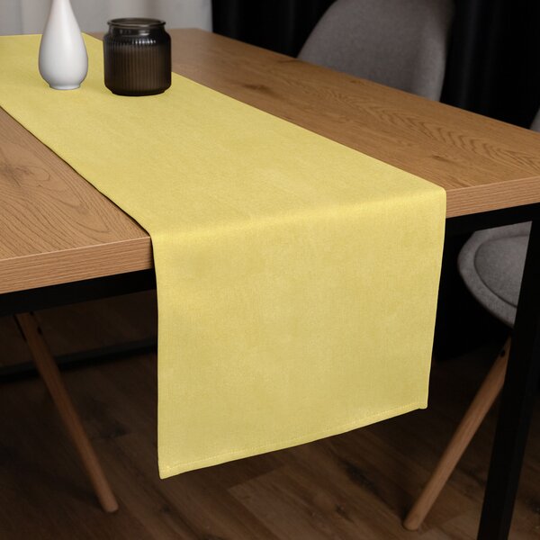 Biante Dekorační běhoun na stůl BKW-209 Žlutozelené žíhání 20x120 cm