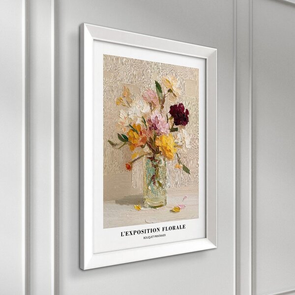 Tištěný obraz s rámem 56x75 cm Sunny Bouquet – Styler