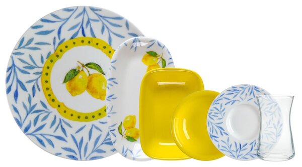 ASIR Jídelní souprava 26 kusů 58KKT lemon