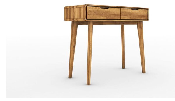 Toaletní stolek z dubového dřeva 90x40 cm Greg - The Beds