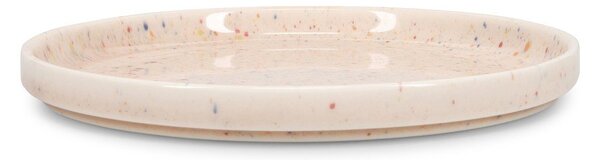 Béžový dezertní porcelánový talíř ø 20,5 cm Fika – ONA