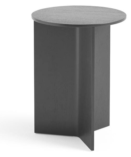 HAY Stolek Slit Wood high, black