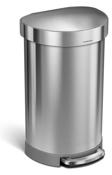 Pedálový odpadkový koš z nerezové oceli 45 l - simplehuman