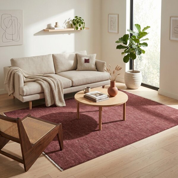 Vínový koberec 160x230 cm Puro – ESTE