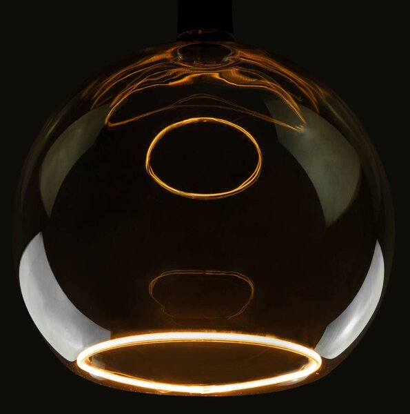 LA 1008165 LED Plovoucí koule 300 LED žárovka, kouřově černá, E27, PHASE, 8W, 1900K - BIG WHITE (SLV)