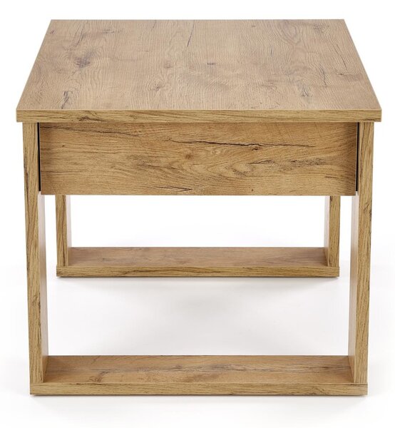 HALMAR Odkládací stolek NEA SQUARE 60 cm dub wotan