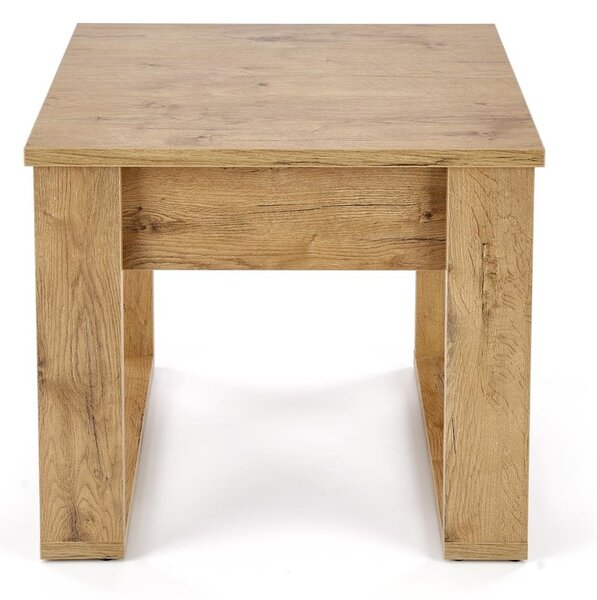 HALMAR Odkládací stolek NEA SQUARE 60 cm dub wotan