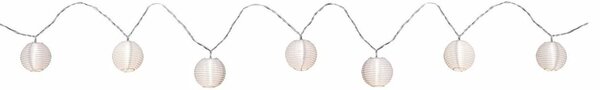 Paulmann Outdoor světelný řetěz Mobile Lampion IP44 7 lamp, na baterie 941.66 P 94166