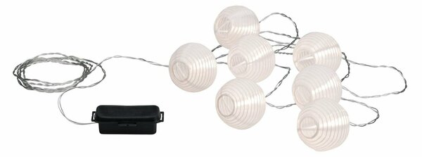 Paulmann Outdoor světelný řetěz Mobile Lampion IP44 7 lamp, na baterie 941.66 P 94166