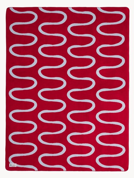 Oboustranný pléd z bavlny Swirl