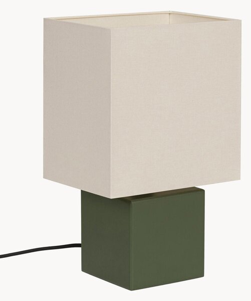 Stolní lampa na bukové podstavě Zam