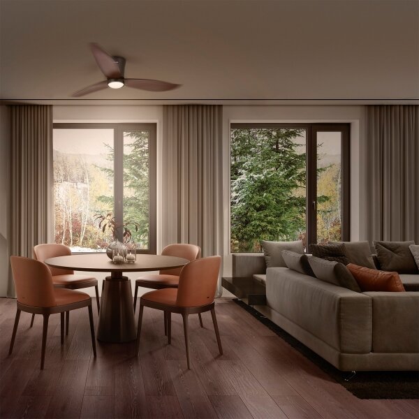 Osram - LED Stmív. stropní ventilátor FOHN LED/18W/230V 3000/4000/6500K + DO