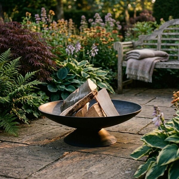 Litinové ohniště Esschert Design Camping, ⌀ 59 cm