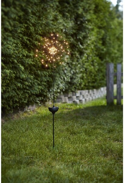 Venkovní solární LED svítidlo s bílými diodami Star Trading Firework, výška 100 cm