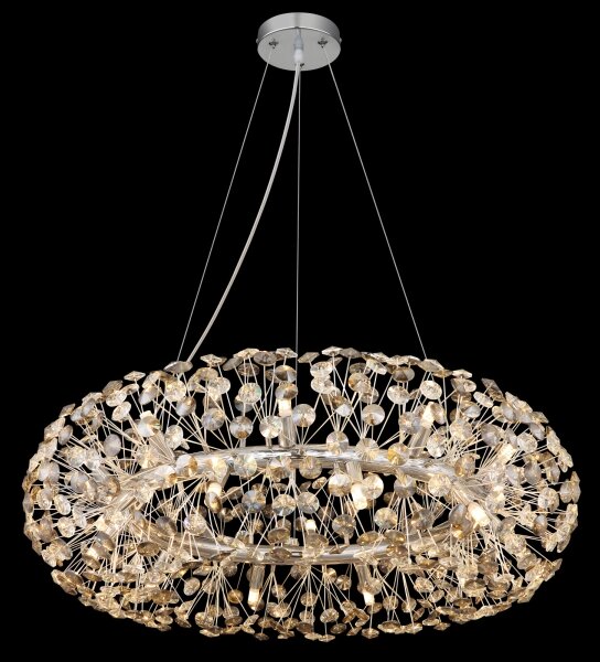 Globo 64135H3C - LED Křišťálový lustr na lanku KATRINA 20xG9/3,5W/230V