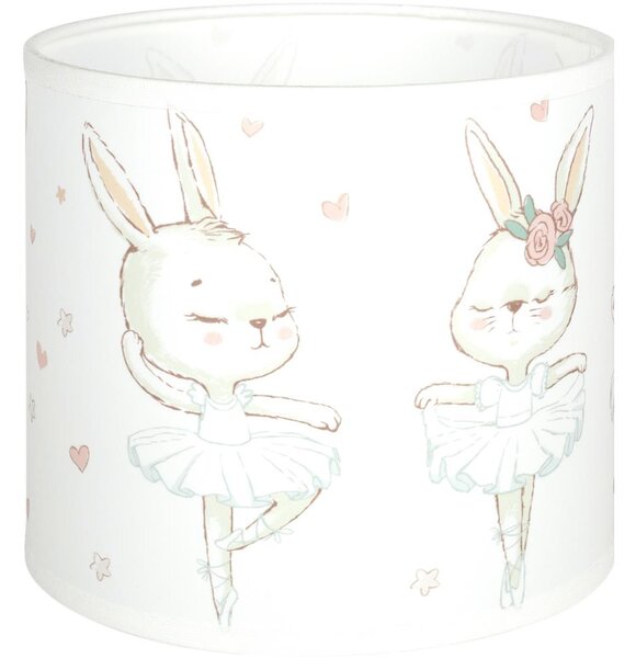 Brilagi - Stínidlo univerzální BOBO E27 pr. 15 cm bílá/králíčci