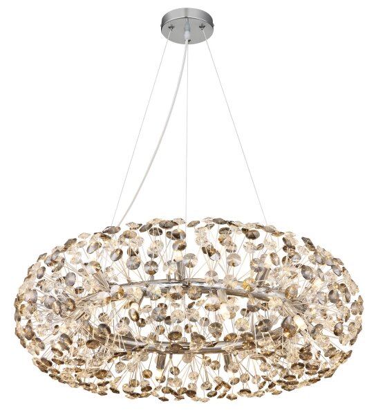 Globo 64135H3C - LED Křišťálový lustr na lanku KATRINA 20xG9/3,5W/230V