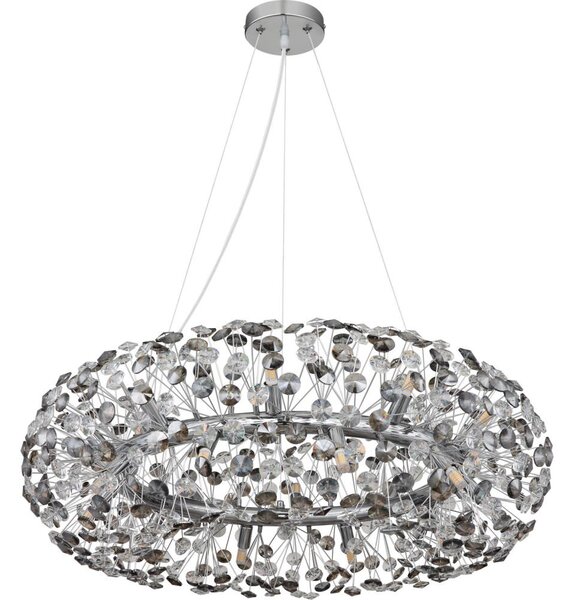 Globo 64135H3C - LED Křišťálový lustr na lanku KATRINA 20xG9/3,5W/230V