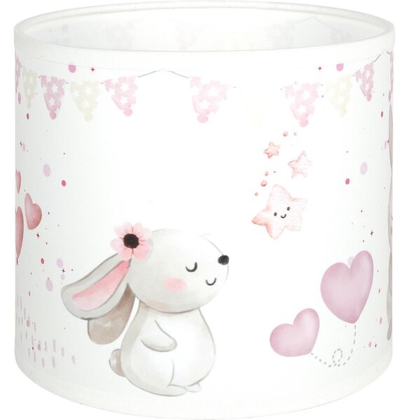 Brilagi - Stínidlo univerzální BOBO E27 pr. 15 cm krémová/králíčci