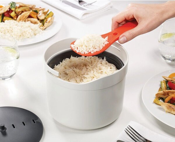 Oranžovo-šedý set na přípravu rýže M-Cuisine – Joseph Joseph