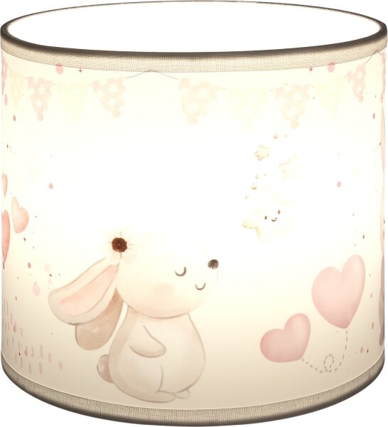 Brilagi - Stínidlo univerzální BOBO E27 pr. 15 cm krémová/králíčci