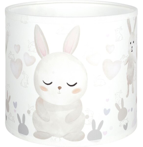 Brilagi - Stínidlo univerzální BOBO E27 pr. 15 cm bílá/králíčci