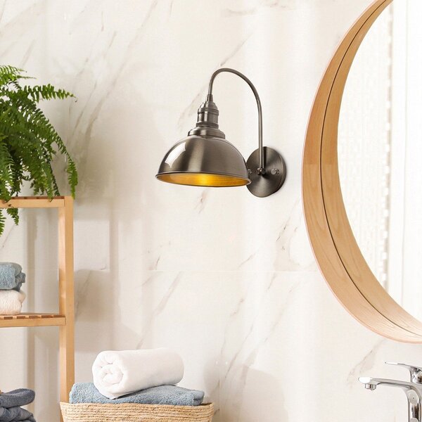 Nástěnné svítidlo v mosazné barvě ø 21 cm Varzan – Opviq lights