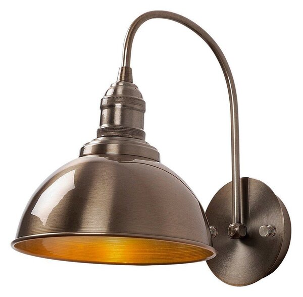 Nástěnné svítidlo v mosazné barvě ø 21 cm Varzan – Opviq lights