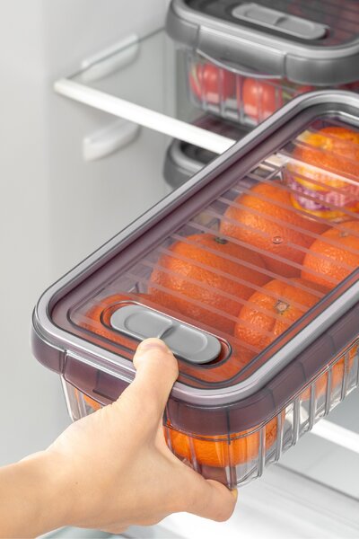 ASIR Sada úložných boxů 2 kusy BNM Antracit