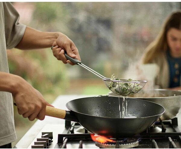 Nerezová sada kuchyňského náčiní 3 ks Fusion Wok Set – Joseph Joseph