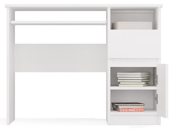 TP Living Psací stůl Porto 98 cm pravý bílý