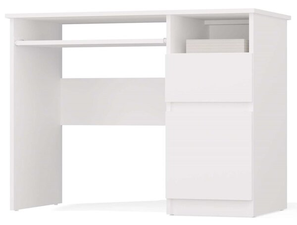 TP Living Psací stůl Porto 98 cm pravý bílý